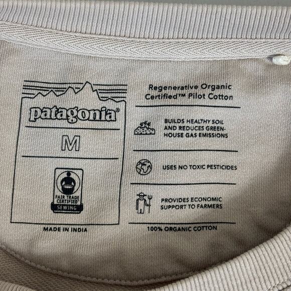 Patagonia Women's Sweatshirt in Light Gray - Picture 5 of 5